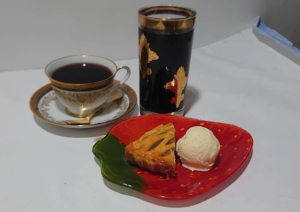 アップルパイとバニラのセット<br>（コーヒーor紅茶付き）