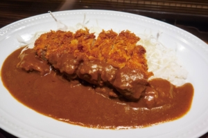 カツカレー定食
