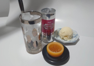 ゆずソーダフロート