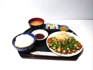豚ロースカツ<br>日替わり定食<br>（ネギorマヨorポン酢）