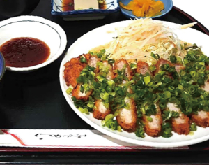 とんかつ定食<br><span>おろしダレorソースマヨ</span>