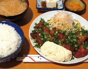 チキンカツ南蛮ダレ定食<br><span>タルタルorチーズ</span>